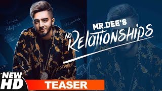Teaser | No Relationships | Mr. Dee | Western Penduz | Releasing On 25 Jan 2019 | Speed Records