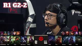 G2 vs LLL - Game 2 | Round 1 LoL MSI 2023 Play-In Stage | G2 Esports vs LOUD G-2 full game