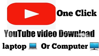 Youtube Video  \u0026 AudioDownloader For Computer \u0026 Laptop I  Tips And Tricks  I Addoncrop I Shamim Tech