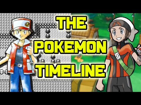 Pokemon Theory: The Pokemon Timeline - YouTube