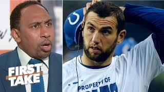 Colts fans were justified in booing Andrew Luck – Stephen A. | First Take