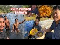 Khud Ka Hathon Se Banaya Hua Chicken || Nadi Mein Nahane Gaye