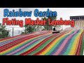 Seru seruan Seluncur di Rainbow Slide Floting Market Lembang