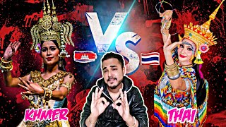 Khmer dance VS Thai dance || React by O yea bangla🇧🇩