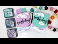 diy gift card holder balloon border dies