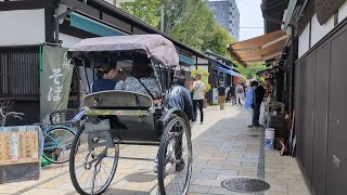 Visit Frog Street and National Treasure Matsumoto Castle in Matsumoto City of Japan