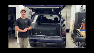 3rd Gen 4Runner Drawer System Installation