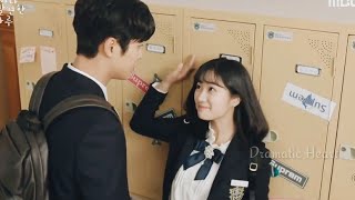 New Korean Mix Hindi Song 💗 {Part 4} 💗 High School Love Story 💗 Girl Found Out That She's in Comic 💗
