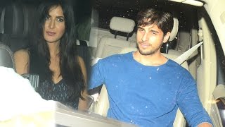 Katrina Kaif And Sidharth Malhotra Spotted Late Night After Party!