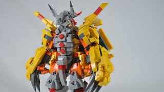 asmr unofficial lego digimon wargreymon 디지몬 워그레이몬