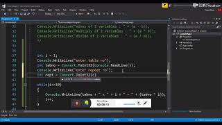 c program for multiplication table using while loop