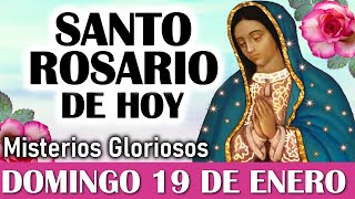 Santo Rosario DOMINGO 19 de ENERO, Rosario a Virgen de Guadalupe 💗 El Santo Rosario de hoy Domingo