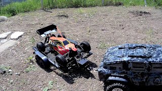 Build - RC Crawler Trailer 1 / 10 scale. Amewi 22197.