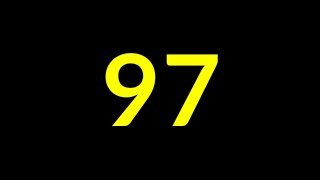 97 Second Countdown Timer With Sound Effect