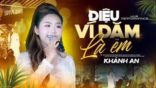 Khánh An Hát Dân Ca Ví Dặm đốn tim triệu người nghe | ĐIỆU VÍ DẶM LÀ EM | Bản Hát Live Cực Hay