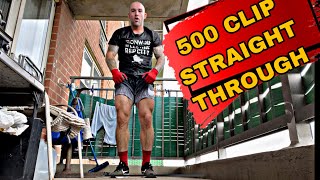 Going UNBROKEN on 500 6-count burpees