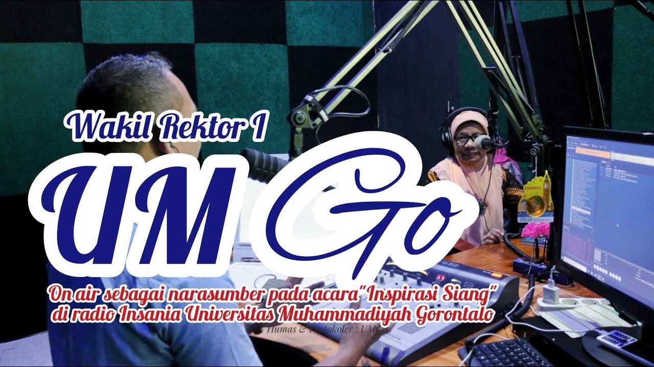 Wr 1 Umgo On Air Sebagai Narasumber Pada Acara Inspirasi Siang Di