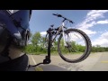 etrailer swagman titan hitch bike rack test course