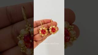 DIY Aretes de Bisutería hechos a mano #shorts