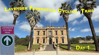 Lavender Federation Cycling Trail Day 1 Clare to Eudunda