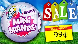 Mini Brands for $0.99 | What’s Inside the Deluxe Collector’s Case