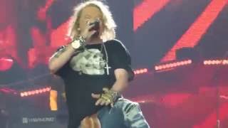 Guns N' Roses - Chinese Democracy (Houston 08.05.16) HD