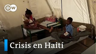 En medio de una crisis social y política, Haití enfrenta un brote de cólera