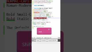 How to Format Text in LaTeX