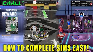 How to COMPLETE Spotlight Sim STEAL/REBOUND/BLOCK CHALLENGES the EASIEST WAY! PS4 & PS5! NBA 2K21