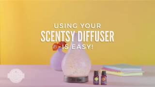 How to use a Scentsy Diffuser and Light settings