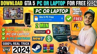 🎮 GTA 5 DOWNLOAD PC FREE | HOW TO DOWNLOAD AND INSTALL GTA 5 IN PC & LAPTOP | GTA 5 PC DOWNLOAD FREE