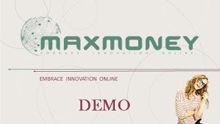 MaxMoney Demo - video