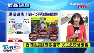 【十點不一樣】香港區選建制派強守　民主派咬牙應戰