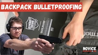 Bulletproof Backpacking: Street Wise Ballistic Shield Test