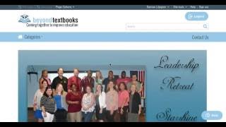 How to find and submit resources in Beyond Textbooks