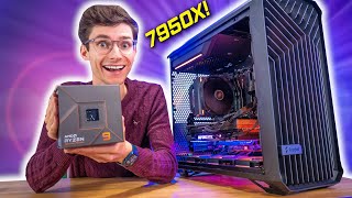 The ULTIMATE Ryzen 9 7950X Gaming PC! 😍 RTX 3090 Ti + Ryzen 7000 Gameplay Benchmarks & Build Guide!