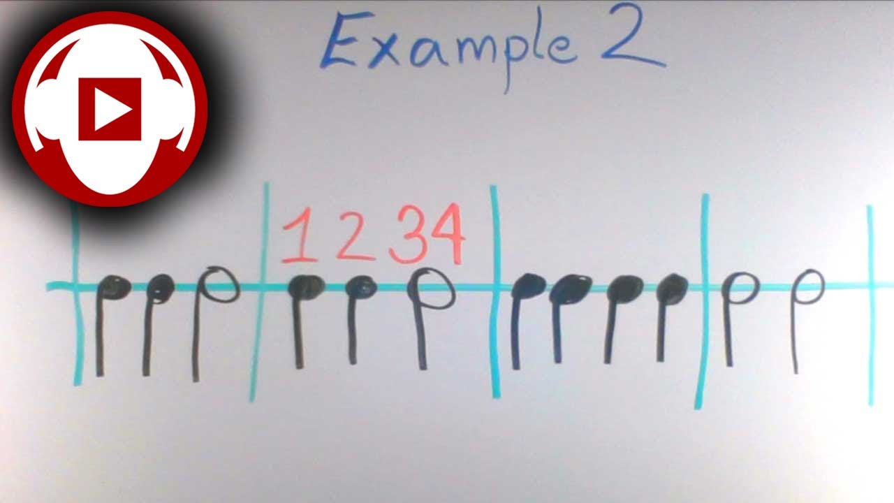 Notes And Rests Examples For Part 1 Youtube