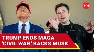 Musk 'Wins' Trump's Backing In MAGA War: 'Always Liked H1-B Visas' | Debate Over U.S. Immigrants