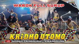 WAROK KRIDHO UTOMO TERBARU, FULL SURUP GANAS - LIVE GOWAK PRINGSURAT TEMANGGUNG