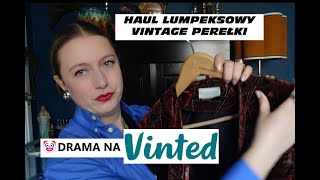 🤡DRAMA NA VINTED | HAUL LUMPEKSOWY | VINTAGE PEREŁKI z SECOND HAND | VIRALOWA SAŁATKA | update