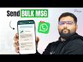 How to Send BULK WhatsApp Messages (2026 Marketing Plan)