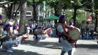 アシバ祭 沖縄県人会 青年部エイサー 1