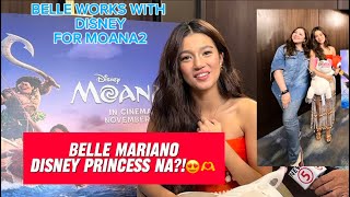 FULL INTERVIEW: BELLE MARIANO KINUHA NG DISNEY PARA SA MOANA 2