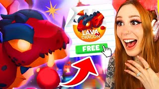 How to Get a FREE LAVA DRAGON! Roblox Adopt Me NEW HALLOWEEN Update!
