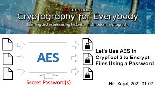 Let's Use AES in CrypTool 2 to Encrypt Files Using a Password