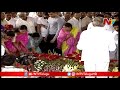 cm jagan pays tribute to ysr at idupulapaya ysr jayanthi celebrations ntv