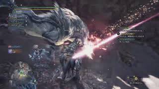 【MHW:IB】歴戦キリンを1分で討伐するガンス部隊【1'47\