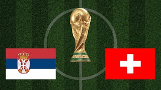 Serbia vs Switzerland | FIFA Qatar World Cup 2022 | Realistic Simulation | eFootball PES Gameplay