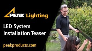 Peak Lighting LED System Installation Teaser