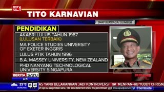 Profil Kepala BNPT Baru Tito Karnavian